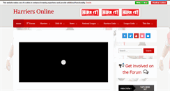 Desktop Screenshot of harriers-online.co.uk